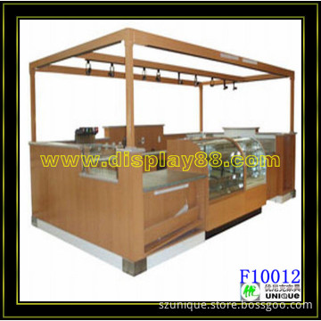 Fast Food Kiosk in Shopping Mall, Display Fast Food Kiosk (C10096)